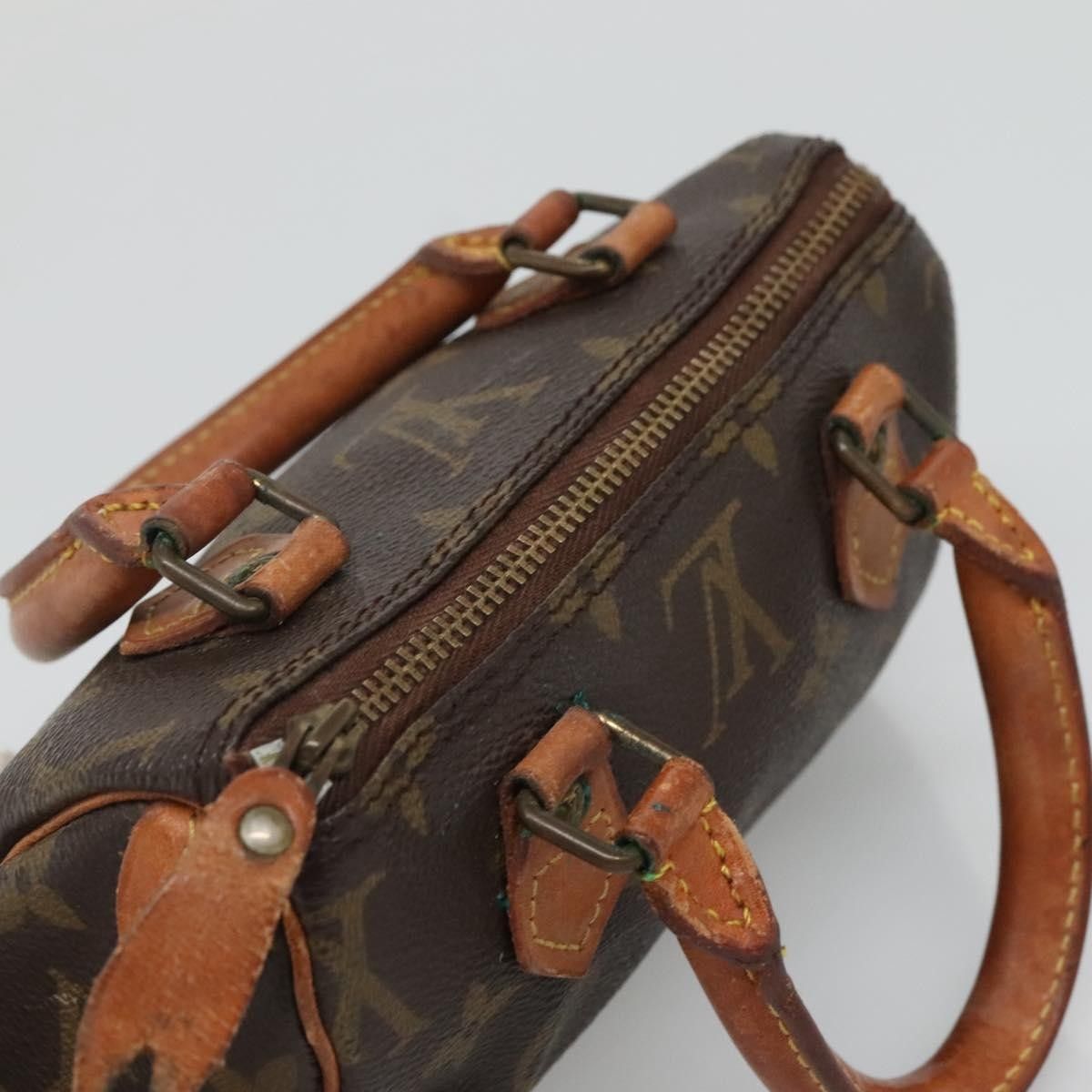 Louis Vuitton Louis Vuitton Speedy Mini HL Handbag Monogram Canvas Size ONE SIZE - 6 Thumbnail