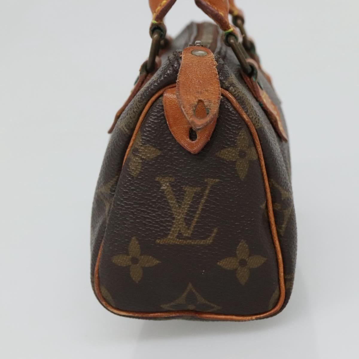 Louis Vuitton Louis Vuitton Speedy Mini HL Handbag Monogram Canvas Size ONE SIZE - 4 Thumbnail