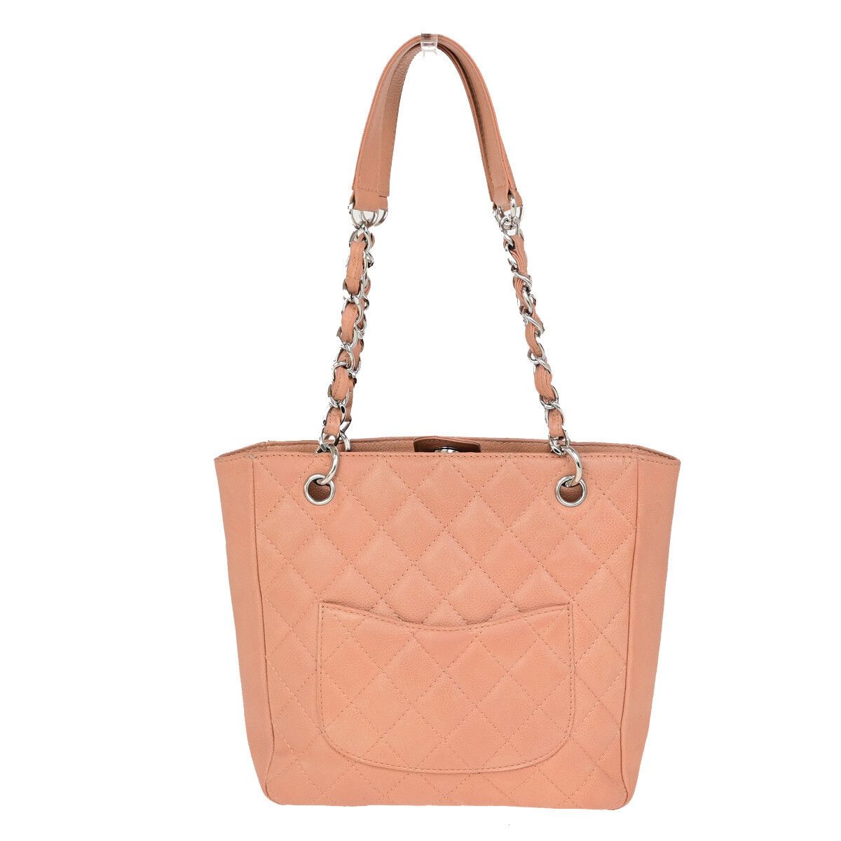Chanel Chanel Petite Shopping Tote Quilted Calfskin Size ONE SIZE - 2 Thumbnail