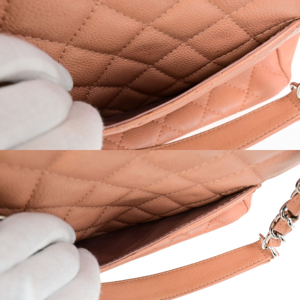 Chanel Chanel Petite Shopping Tote Quilted Calfskin Size ONE SIZE - 16 Thumbnail