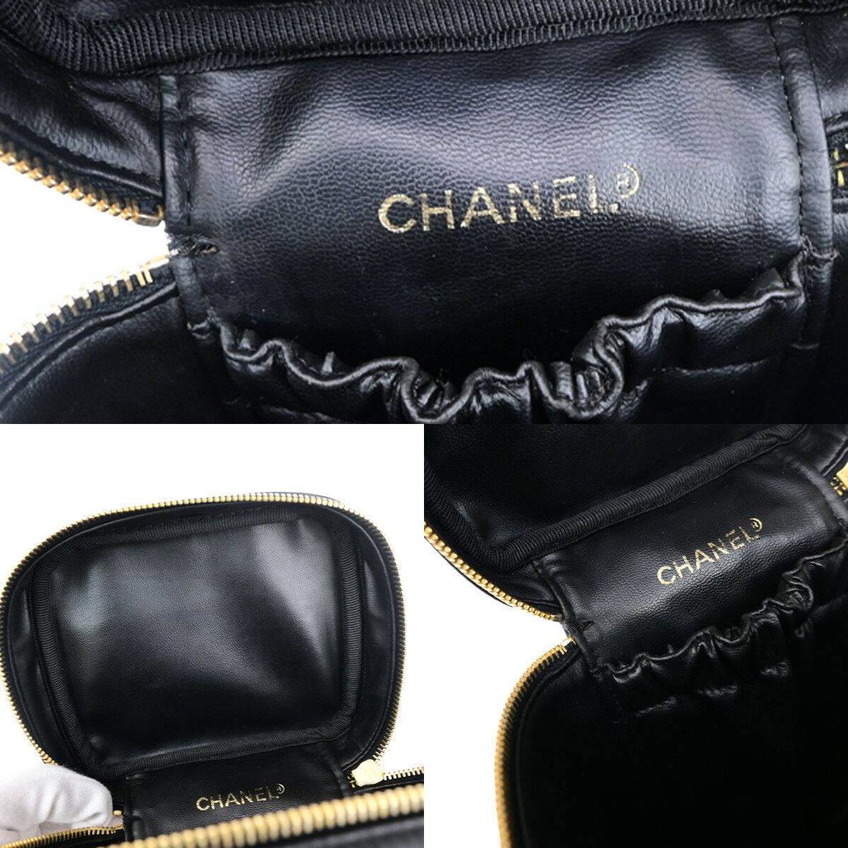 Chanel Chanel Vanity pouch Leather Size ONE SIZE - 12 Thumbnail