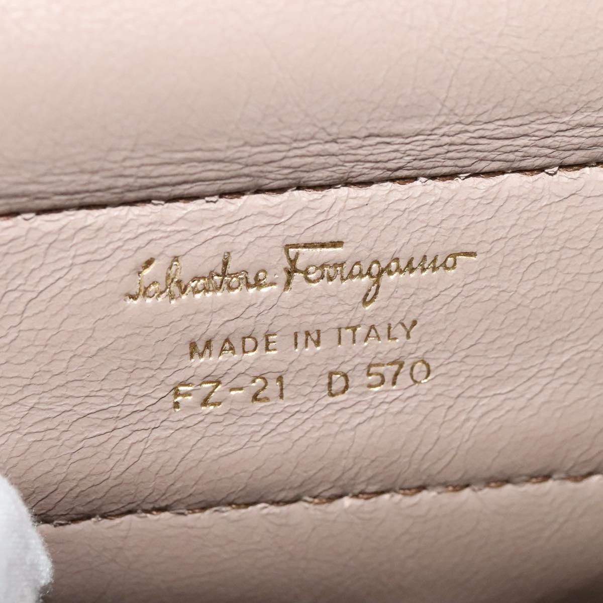 Salvatore Ferragamo Salvatore Ferragamo Sofia Satchel Leather Size ONE SIZE - 6 Thumbnail