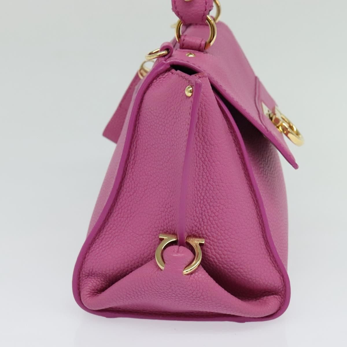 Salvatore Ferragamo Salvatore Ferragamo Sofia Satchel Leather Size ONE SIZE - 3 Thumbnail