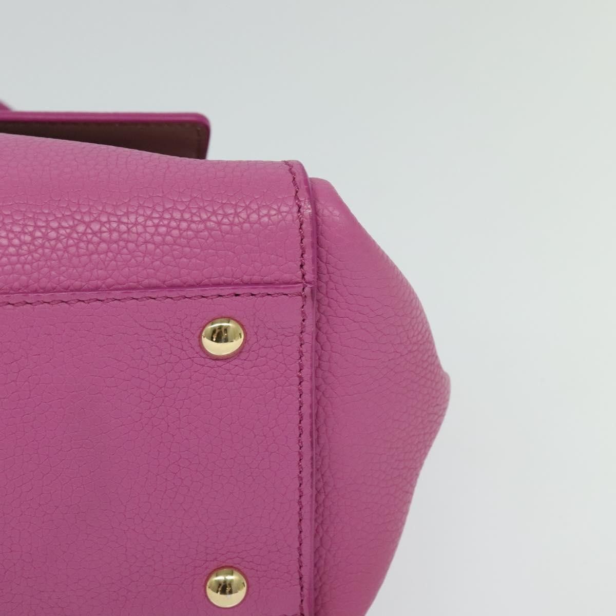 Salvatore Ferragamo Salvatore Ferragamo Sofia Satchel Leather Size ONE SIZE - 9 Thumbnail
