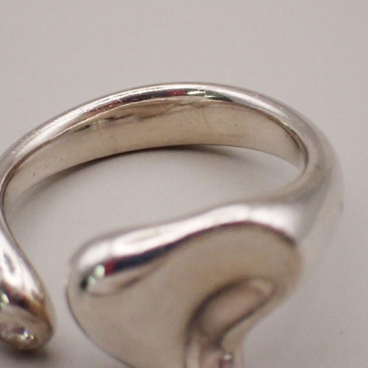 Tiffany & Co. Tiffany & Co. Elsa Peretti Full Heart Ring Silver Size ONE SIZE - 7 Thumbnail