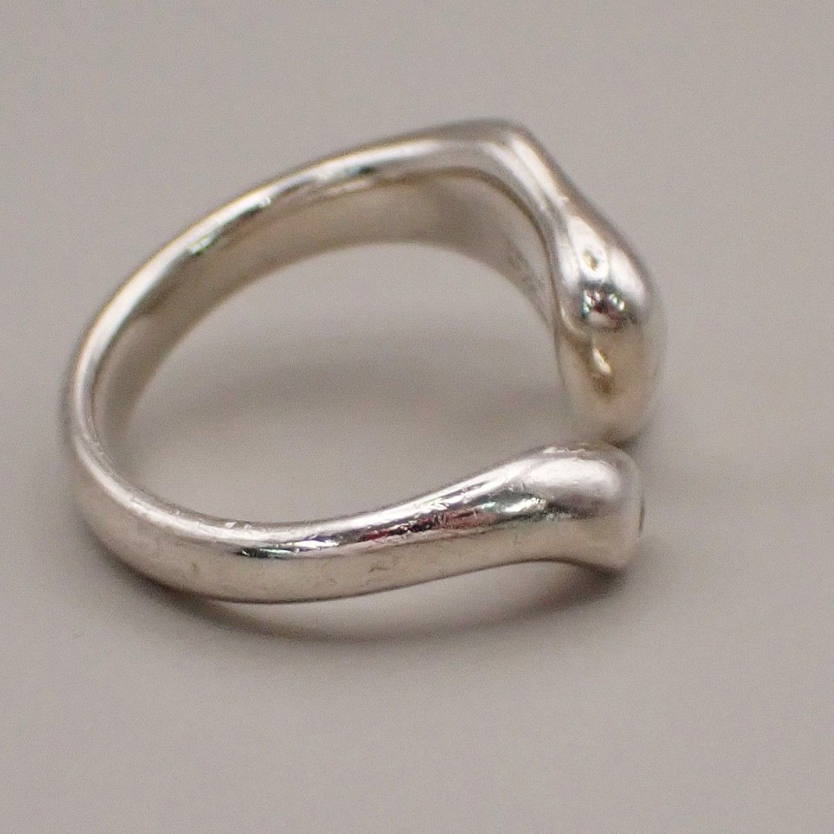 Tiffany & Co. Tiffany & Co. Elsa Peretti Full Heart Ring Silver Size ONE SIZE - 4 Thumbnail