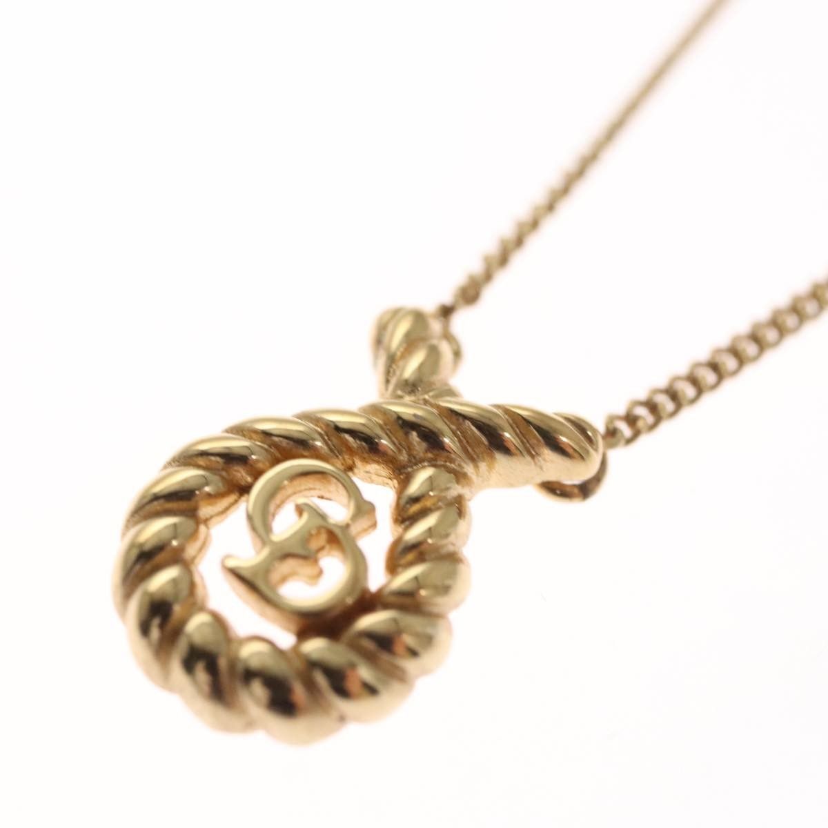 Dior Christian Dior Vintage CD Pendant Necklace Metal Size ONE SIZE - 2 Thumbnail