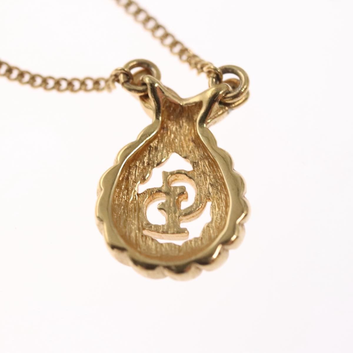 Dior Christian Dior Vintage CD Pendant Necklace Metal Size ONE SIZE - 4 Thumbnail