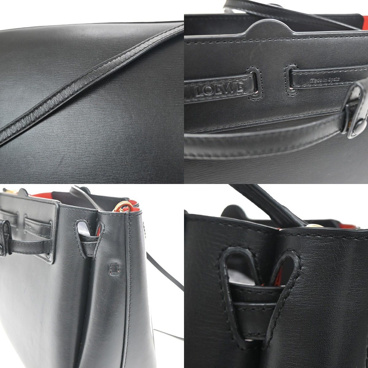 Loewe Loewe Lazo Bag Leather Size ONE SIZE - 11 Thumbnail
