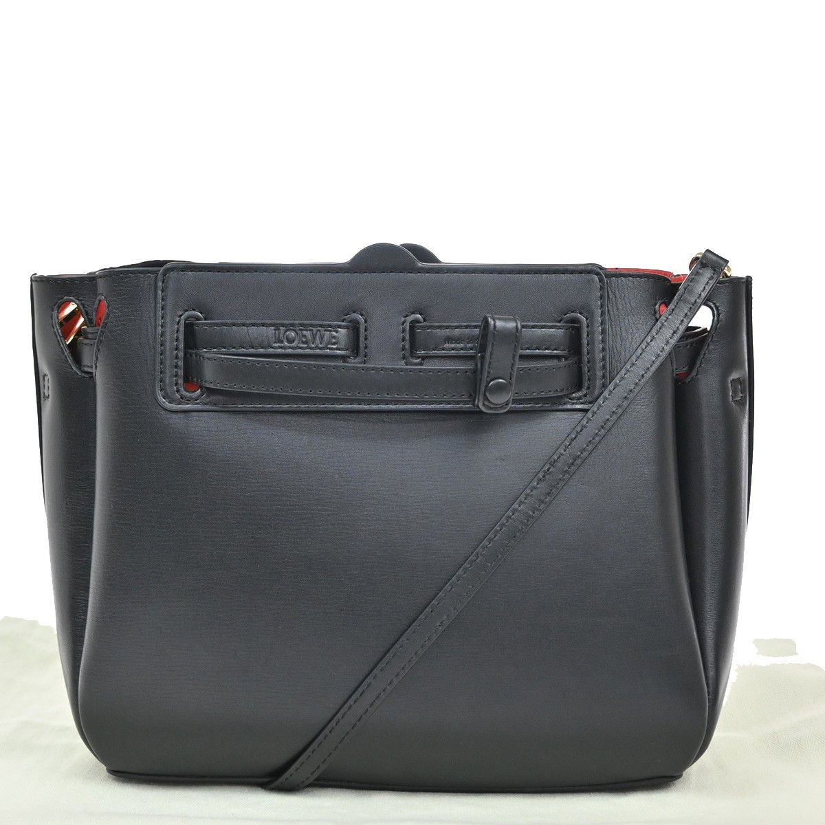 Loewe Loewe Lazo Bag Leather Size ONE SIZE - 10 Thumbnail