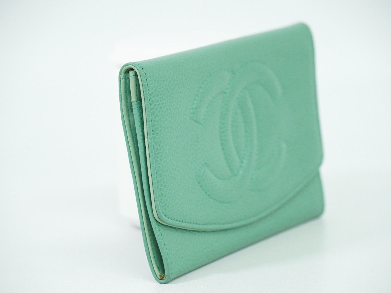 Chanel Chanel CC Compact Wallet Caviar Size ONE SIZE - 3 Thumbnail
