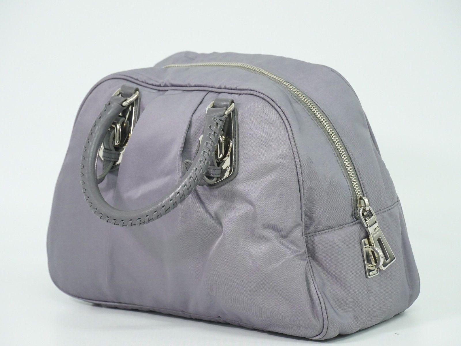 Prada Prada Buckle Dome Satchel Tessuto Size ONE SIZE - 2 Thumbnail