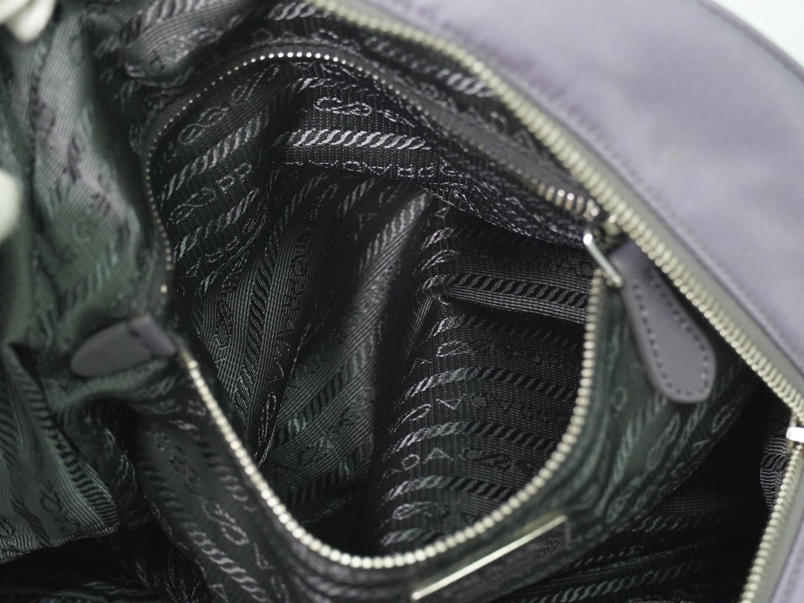 Prada Prada Buckle Dome Satchel Tessuto Size ONE SIZE - 18 Thumbnail