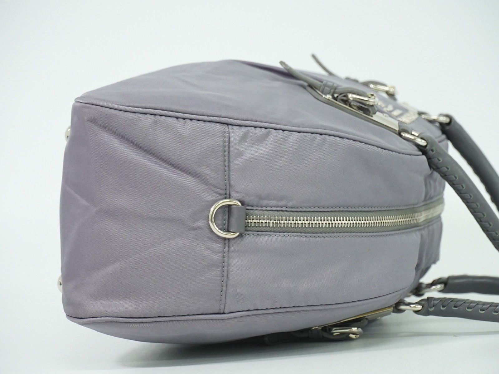 Prada Prada Buckle Dome Satchel Tessuto Size ONE SIZE - 3 Thumbnail
