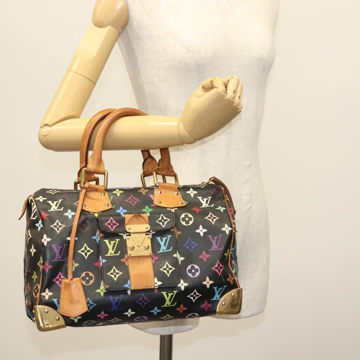 Louis Vuitton Louis Vuitton Speedy Handbag Monogram Multicolor Size ONE SIZE - 14 Thumbnail
