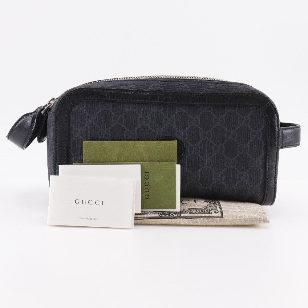 Gucci Gucci Interlocking G Patch Zip Around Crossbody Bag GG Supreme Canvas Size ONE SIZE - 11 Thumbnail