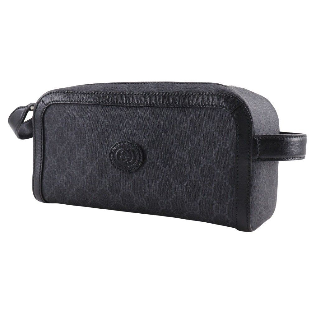 Gucci Gucci Interlocking G Patch Zip Around Crossbody Bag GG Supreme Canvas Size ONE SIZE - 2 Thumbnail