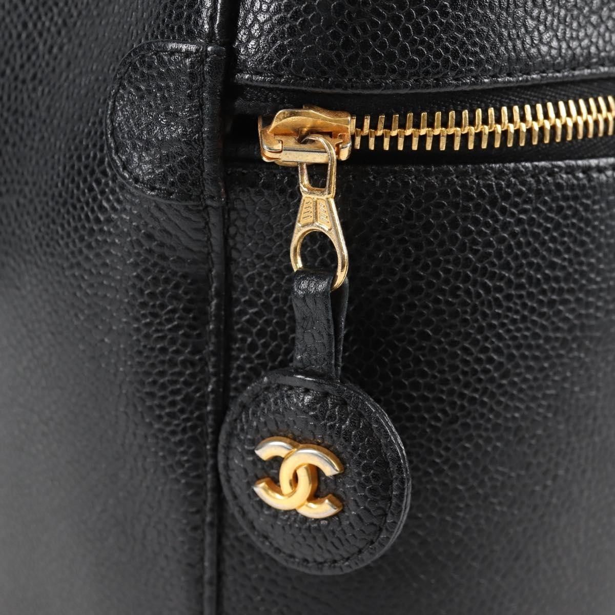 Chanel Chanel Vintage Timeless Cosmetic Case Caviar Size ONE SIZE - 12 Thumbnail