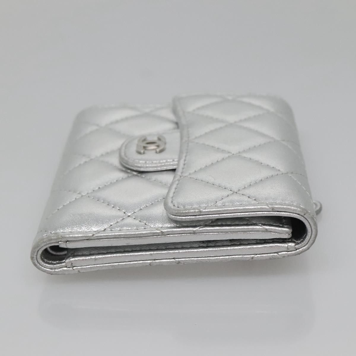 Chanel Chanel CC Compact Wallet Quilted Lambskin Size ONE SIZE - 4 Thumbnail