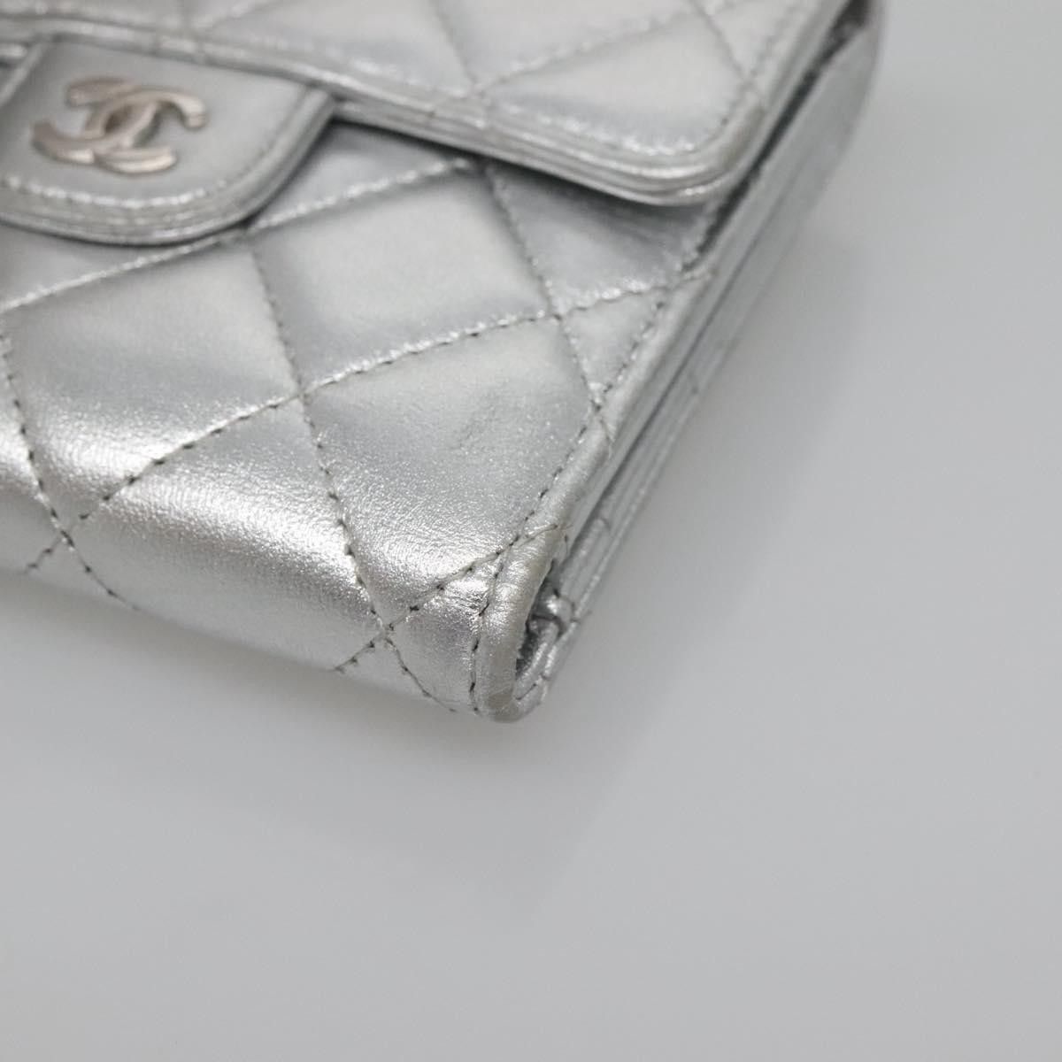 Chanel Chanel CC Compact Wallet Quilted Lambskin Size ONE SIZE - 10 Thumbnail