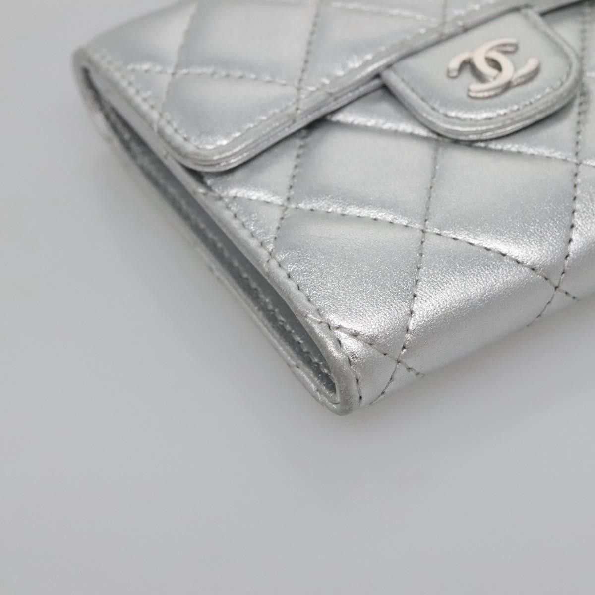 Chanel Chanel CC Compact Wallet Quilted Lambskin Size ONE SIZE - 8 Thumbnail