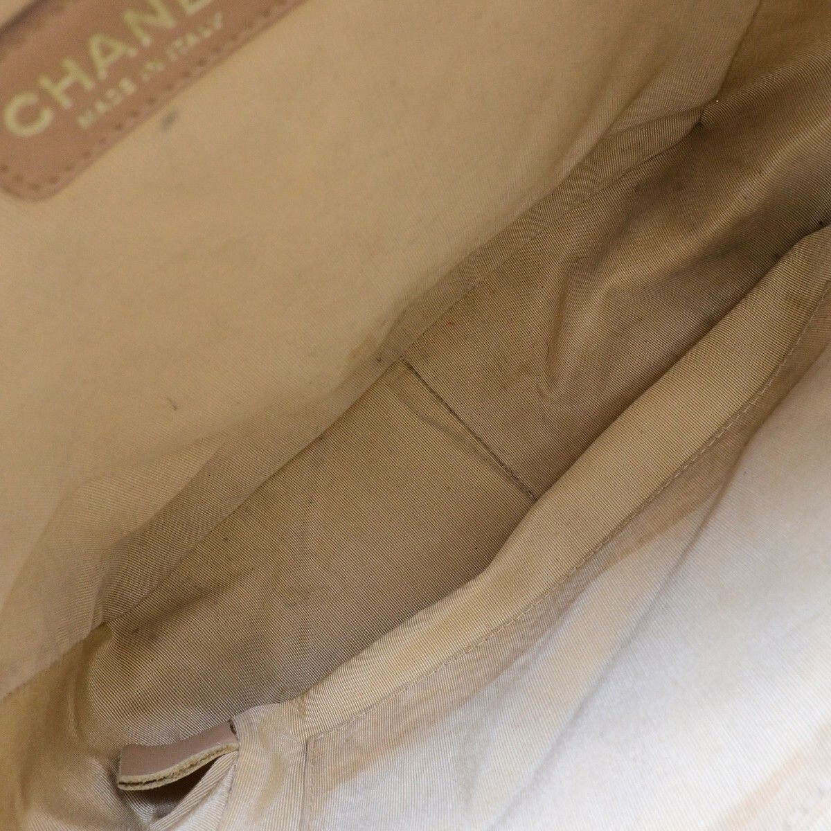 Chanel Chanel Petite Shopping Tote Quilted Caviar Size ONE SIZE - 5 Thumbnail