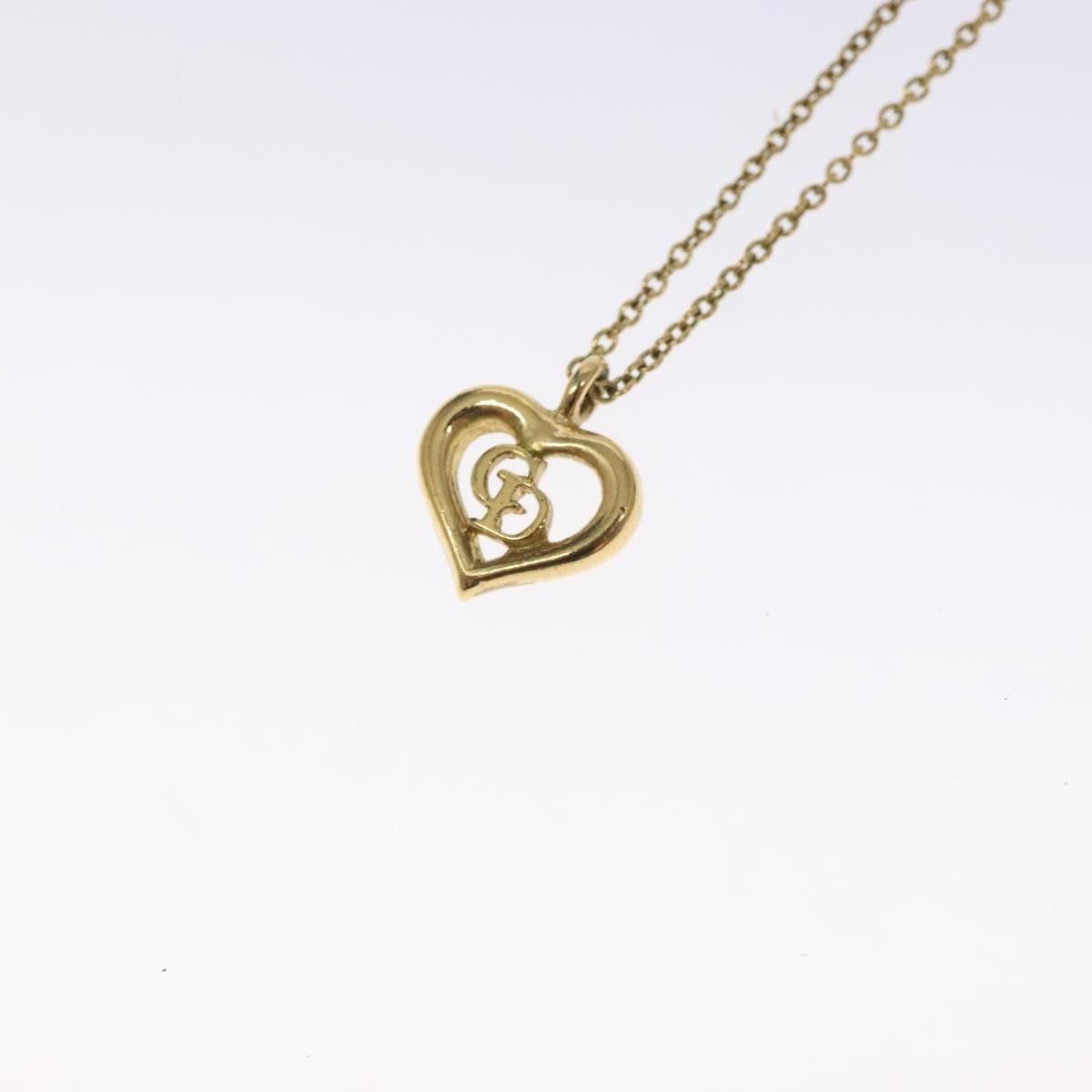 Dior Christian Dior CD Heart Necklace Metal Size ONE SIZE - 3 Thumbnail