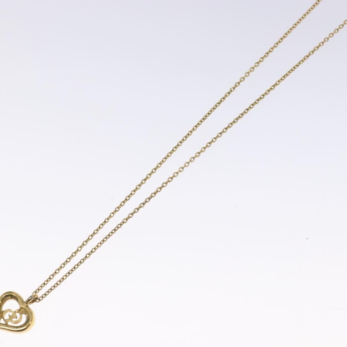 Dior Christian Dior CD Heart Necklace Metal Size ONE SIZE - 10 Thumbnail