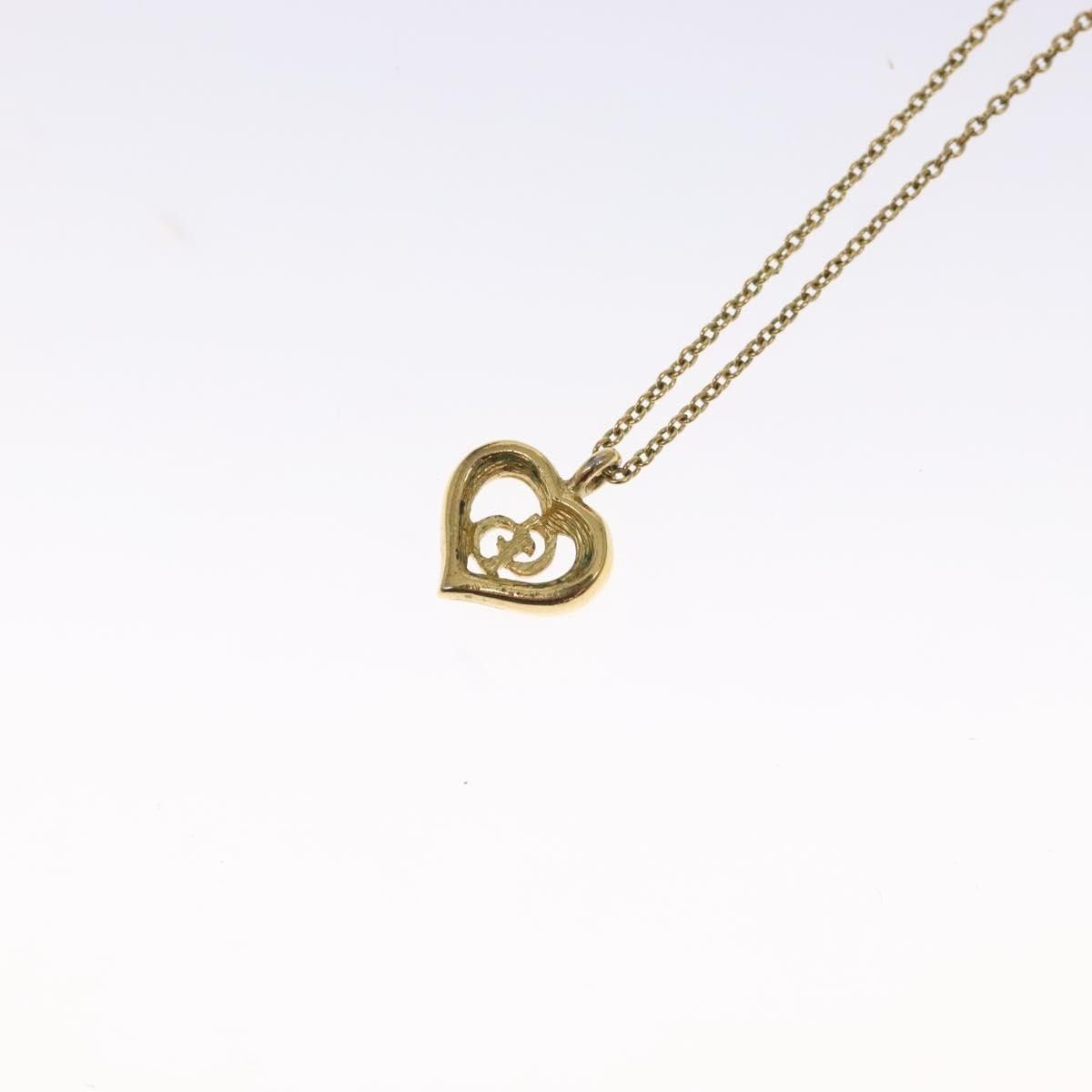 Dior Christian Dior CD Heart Necklace Metal Size ONE SIZE - 4 Thumbnail