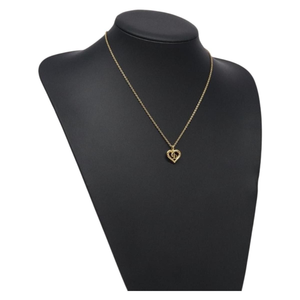 Dior Christian Dior CD Heart Necklace Metal Size ONE SIZE - 8 Thumbnail