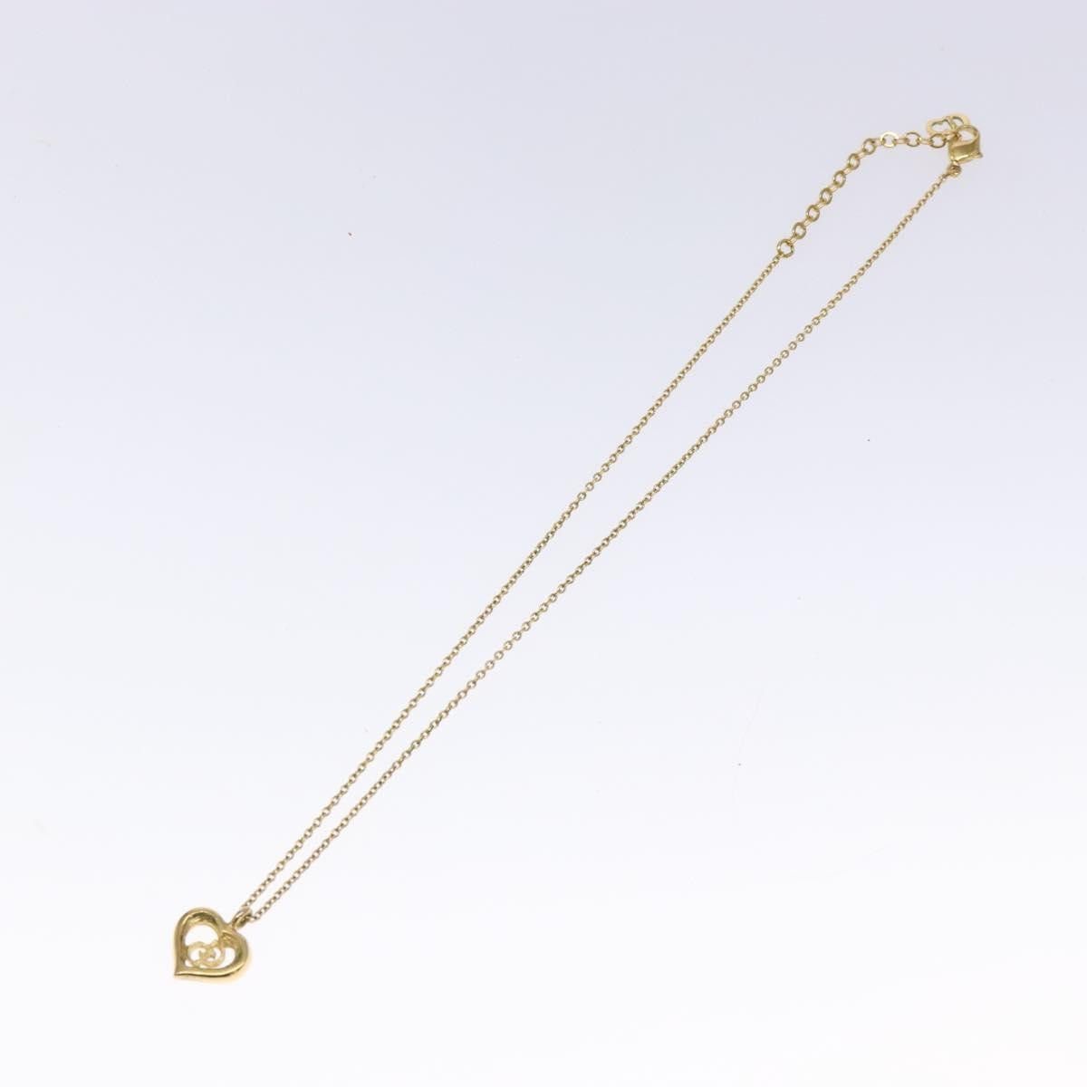 Dior Christian Dior CD Heart Necklace Metal Size ONE SIZE - 2 Thumbnail
