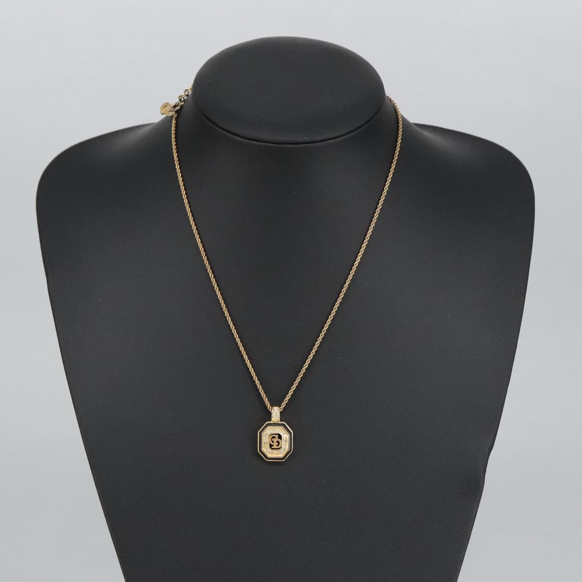 Dior Christian Dior CD Pendant Necklace Metal Size ONE SIZE - 10 Thumbnail
