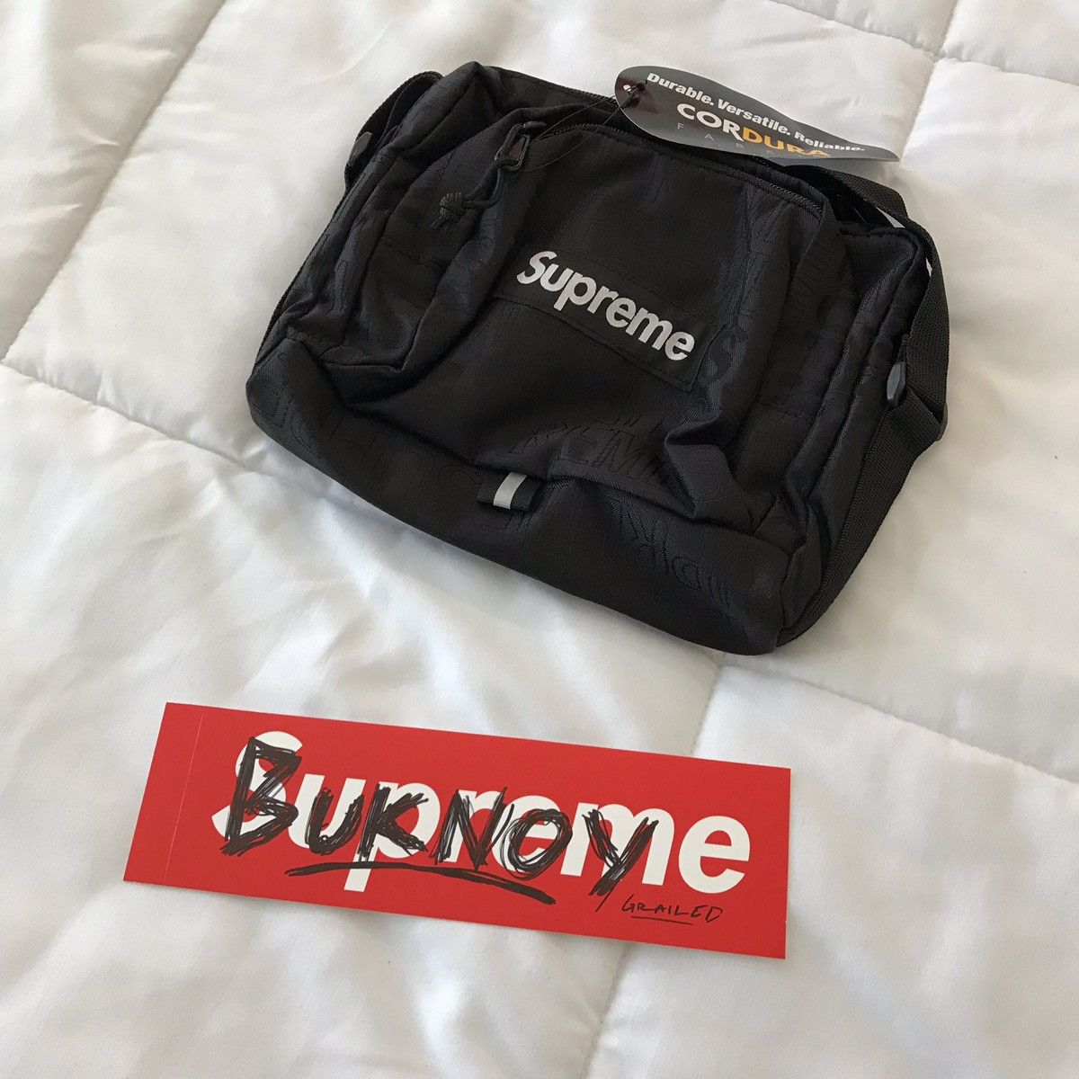 Supreme shoulder bag ss19 black