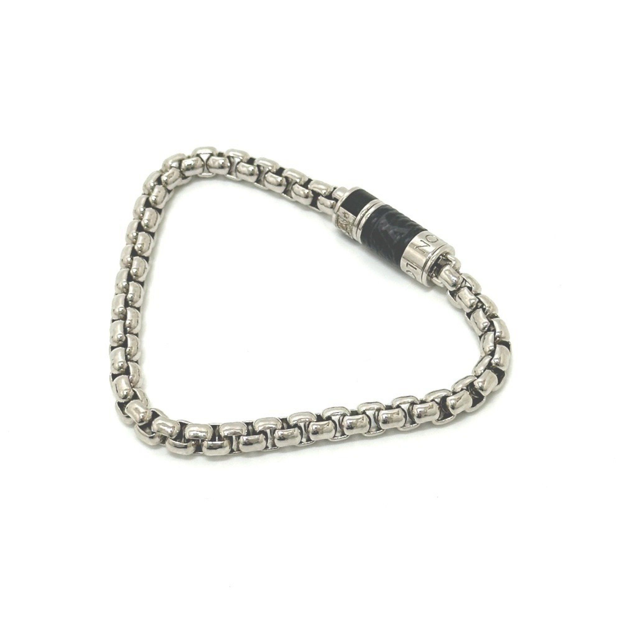 Louis Vuitton LOUIS VUITTON M63107 Monogram Eclipse Bracelet Chain Men's Silver Size ONE SIZE - 2 Thumbnail