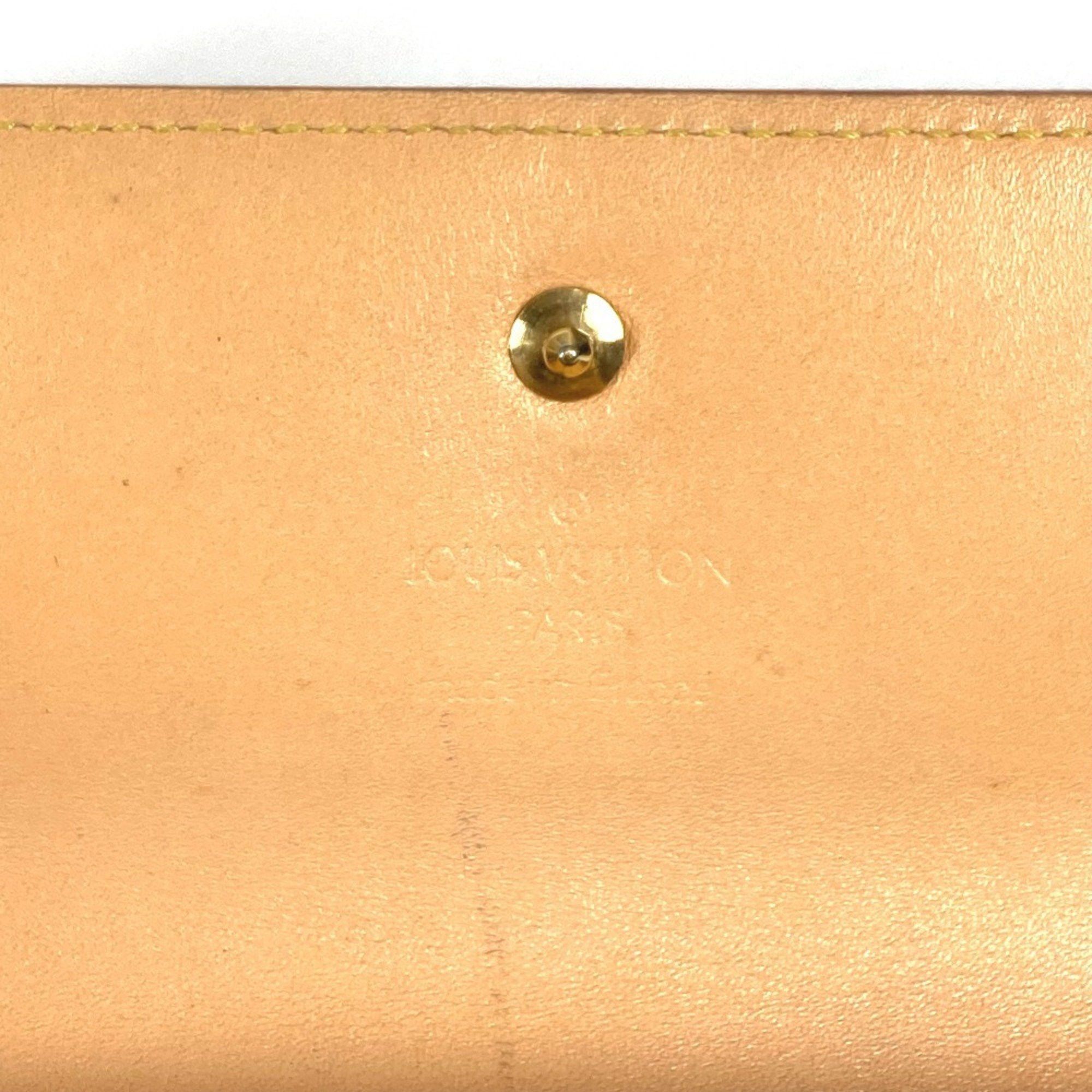 Louis Vuitton LOUIS VUITTON M92659 Monogram Multicolore Porte Tresor International Flap Trifold Wallet in Canvas, Women's, Blanc White Size ONE SIZE - 9 Thumbnail