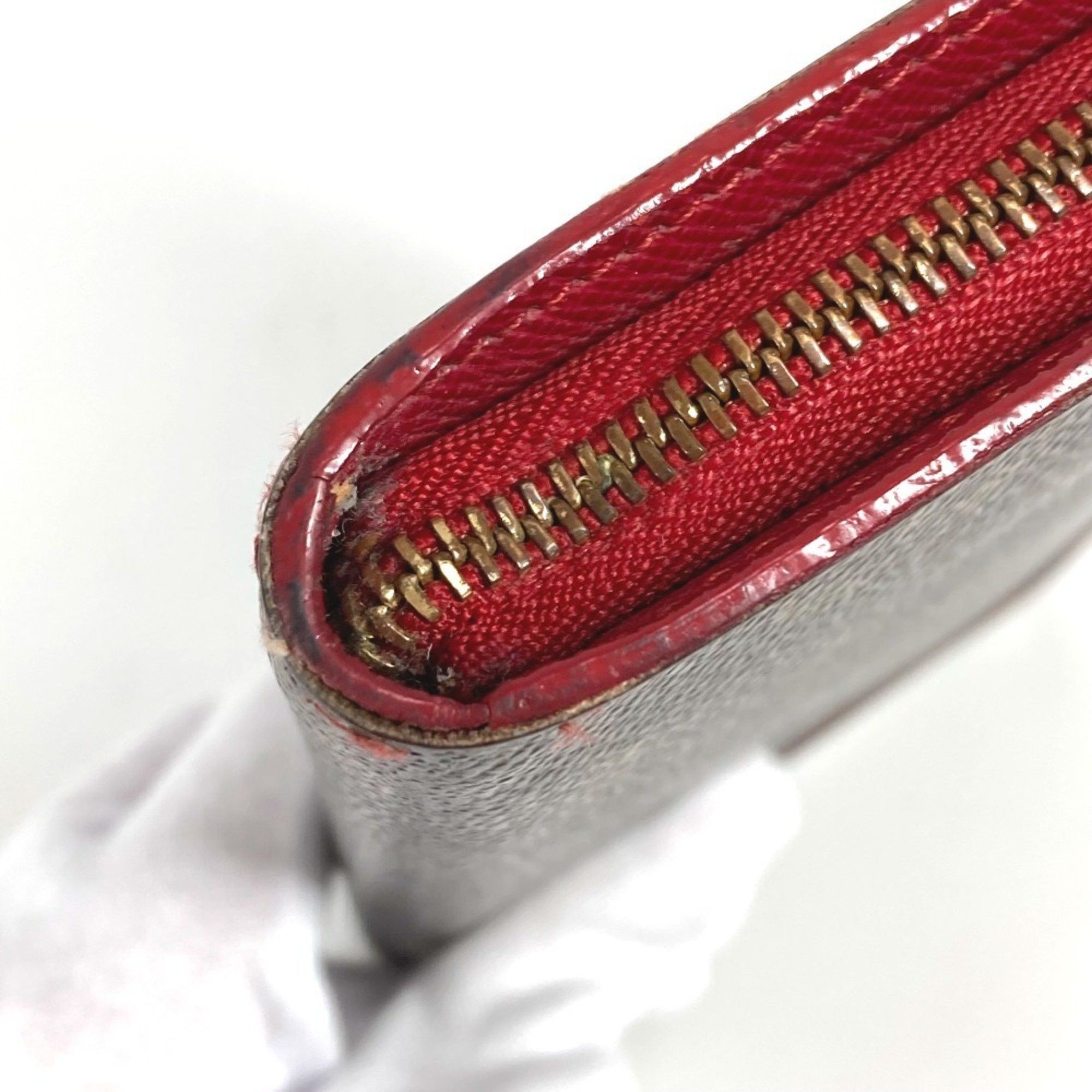 Louis Vuitton LOUIS VUITTON M95006 Monogram Cherry Porte-Monnaie Zip-Around Long Wallet in Canvas, Brown, Women's, by Takashi Murakami Size ONE SIZE - 10 Thumbnail