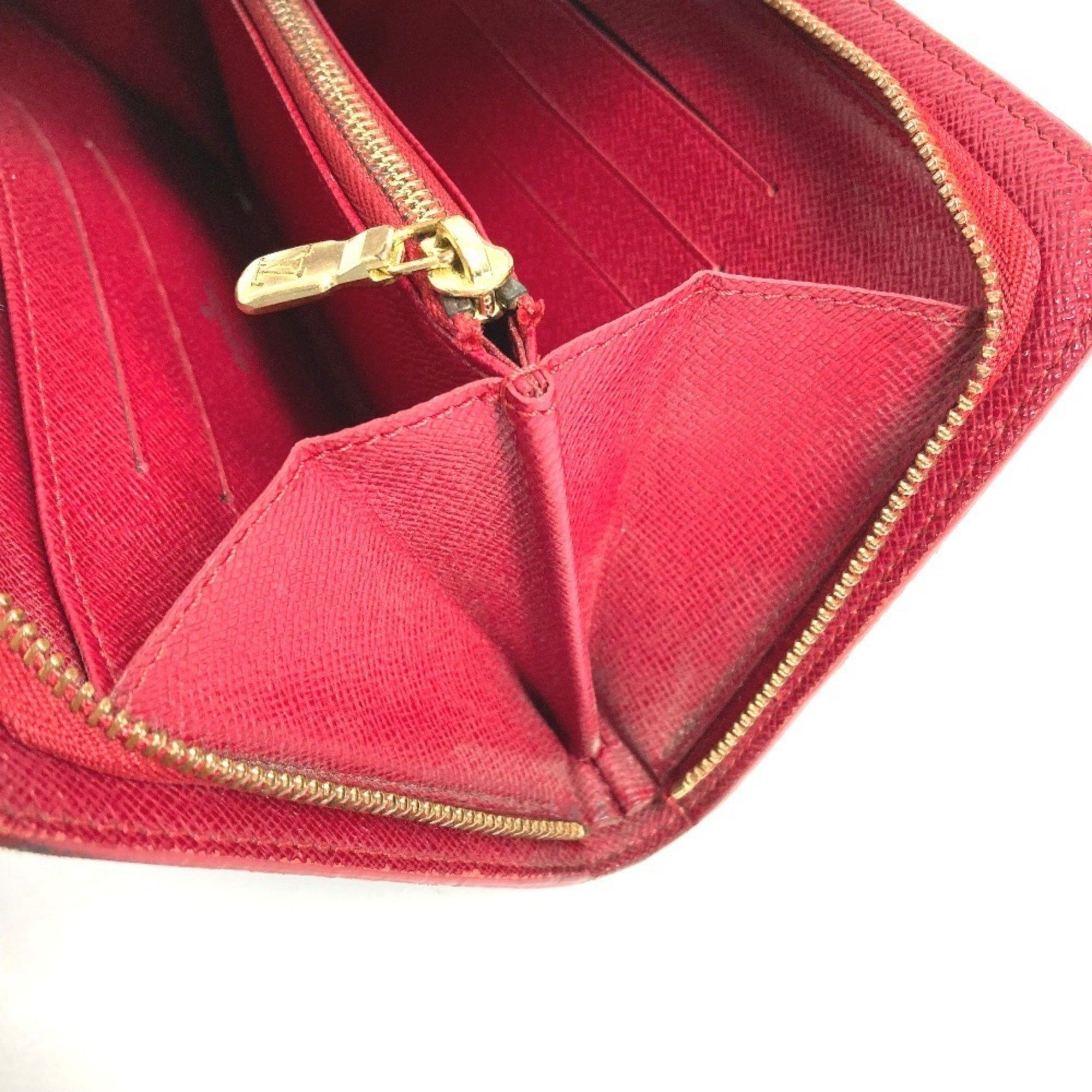 Louis Vuitton LOUIS VUITTON M95006 Monogram Cherry Porte-Monnaie Zip-Around Long Wallet in Canvas, Brown, Women's, by Takashi Murakami Size ONE SIZE - 15 Thumbnail