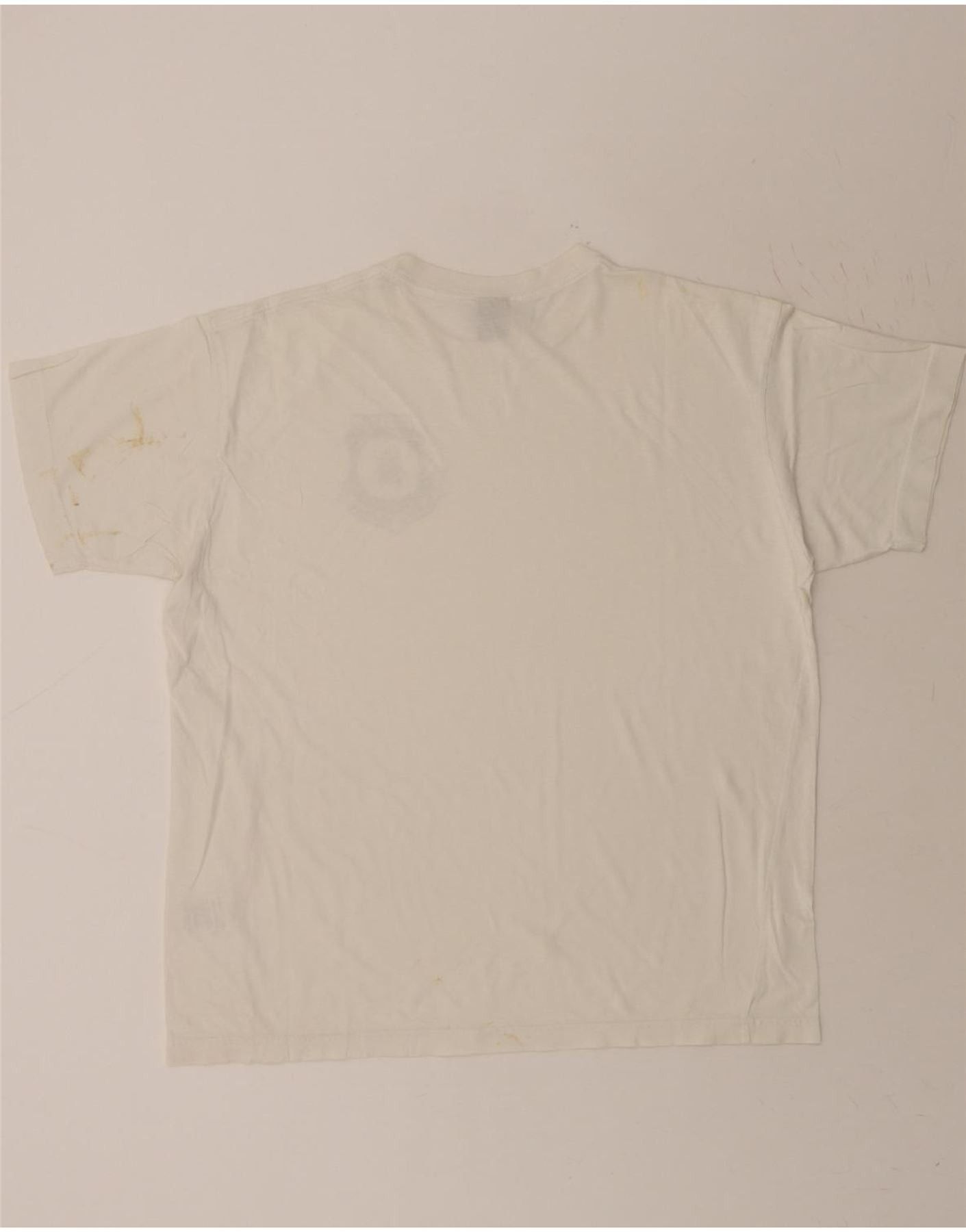 Diesel Mens T-Shirt Top Large White Cotton Size US L / EU 52-54 / 3 - 2 Thumbnail