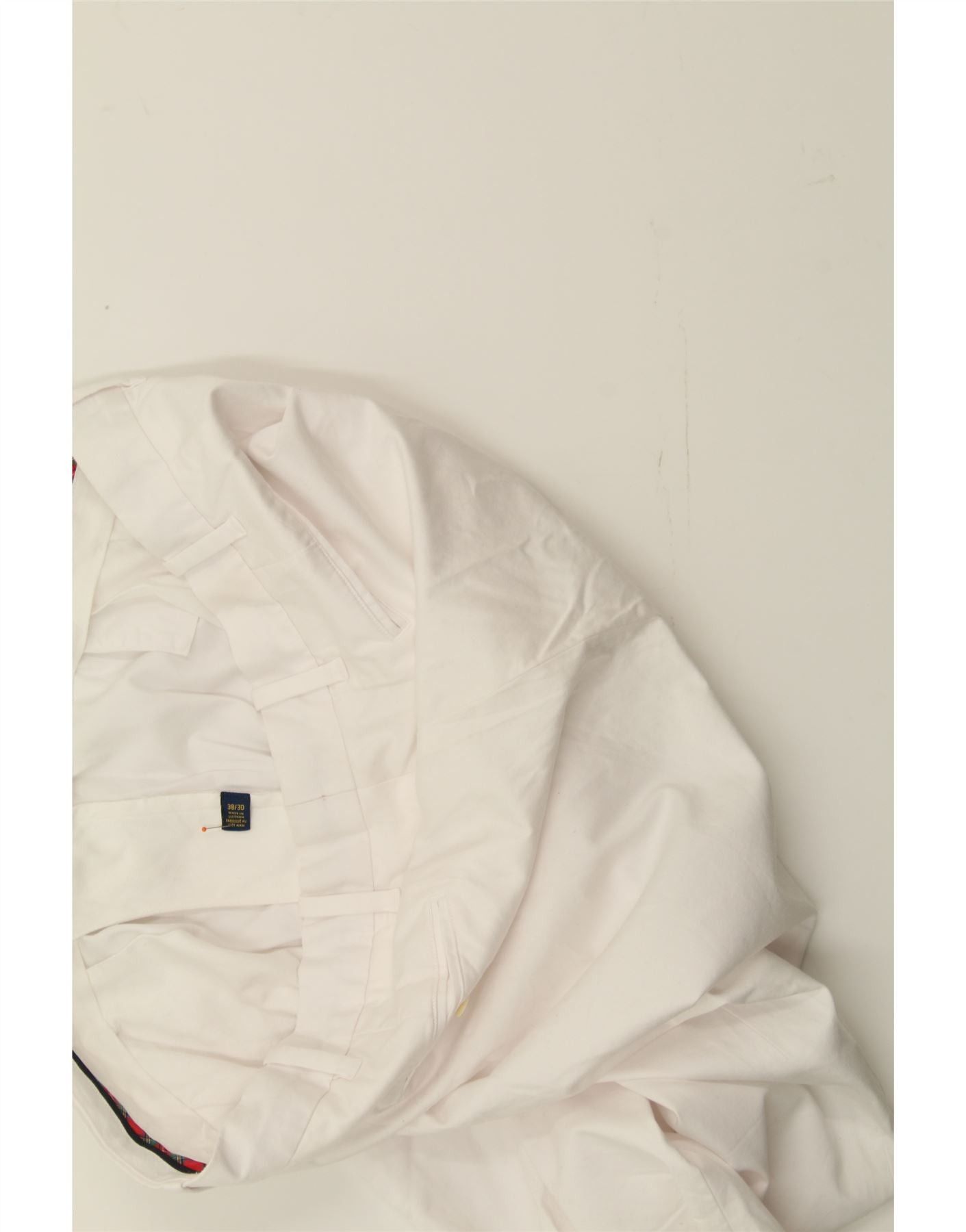 Polo Ralph Lauren Womens Tailored Fit Slim Chino Trousers W38 L27 White Size 27" / US 4 / IT 40 - 3 Thumbnail