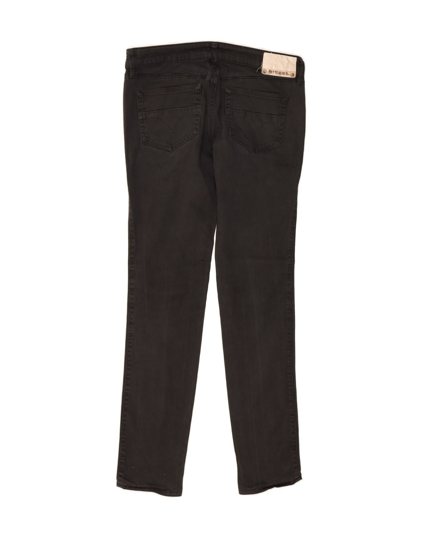 Diesel Womens Skinny Jeans W29 L31 Grey Cotton Size 42" / US 20 - 2 Thumbnail