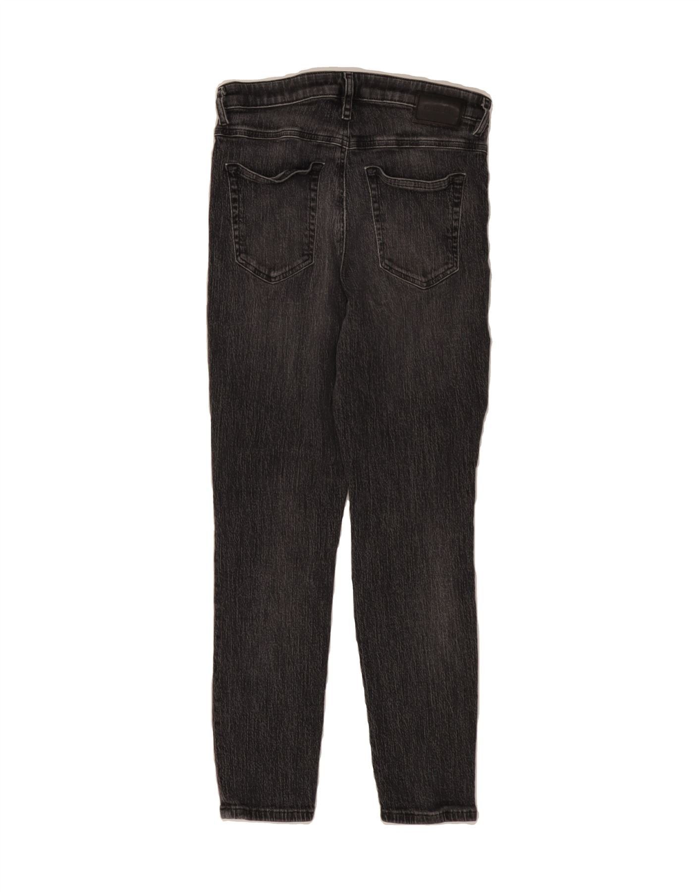 Diesel Womens Babhila High Waist Slim Skinny Jeans W29 L25 Black Co Size 42" / US 20 - 2 Thumbnail