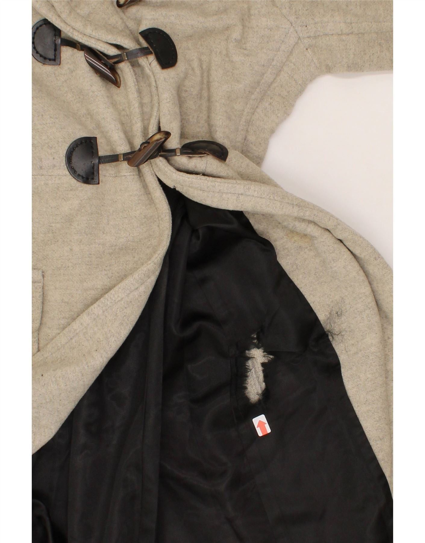 Polo Ralph Lauren Womens Overd Hooded Duffle Coat UK 16 Large Grey Size L / US 10 / IT 46 - 5 Thumbnail