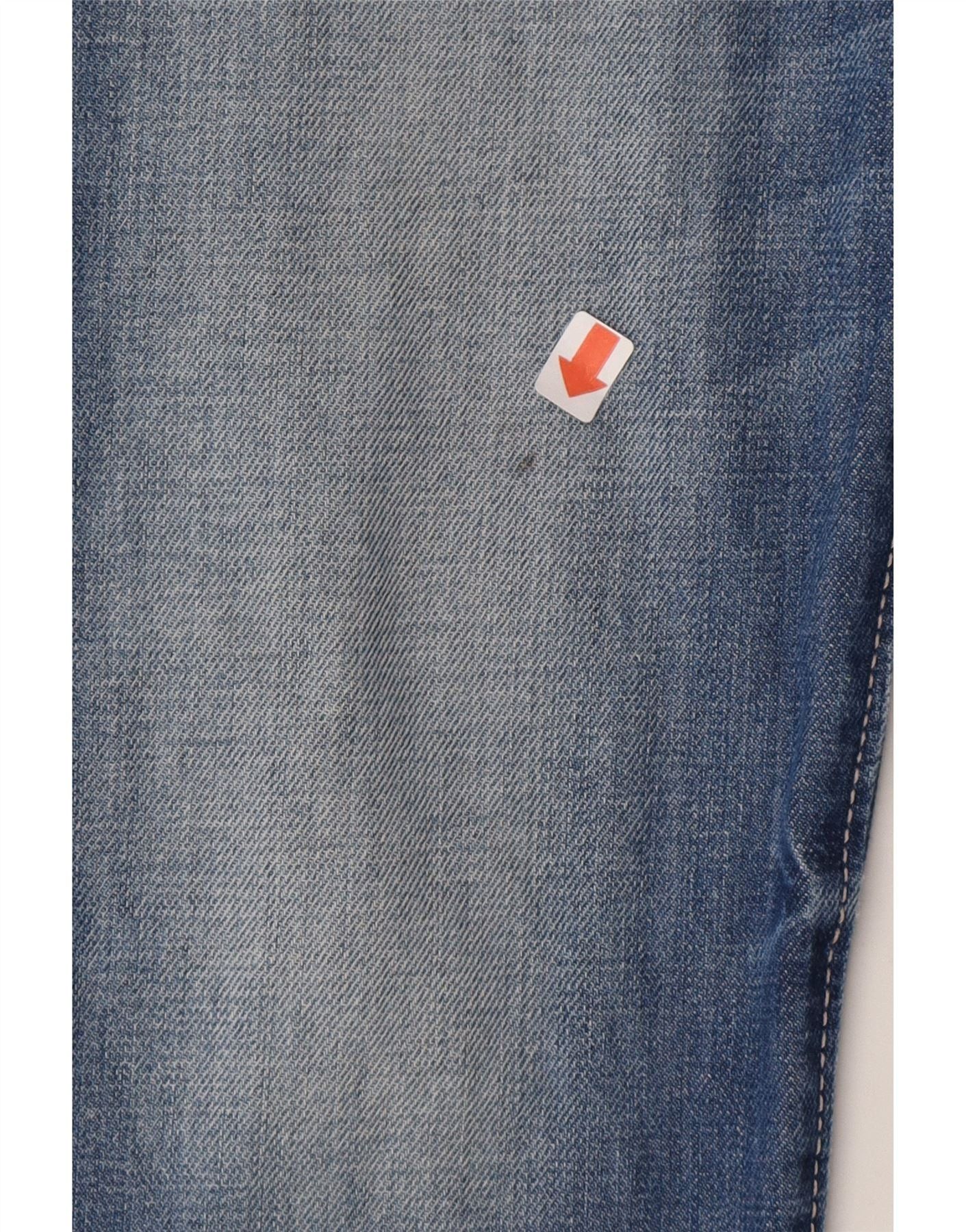 Diesel Womens Buster Regular Slim Tapered Jeans W27 L32 Blue Cotton Size 42" / US 20 - 3 Thumbnail
