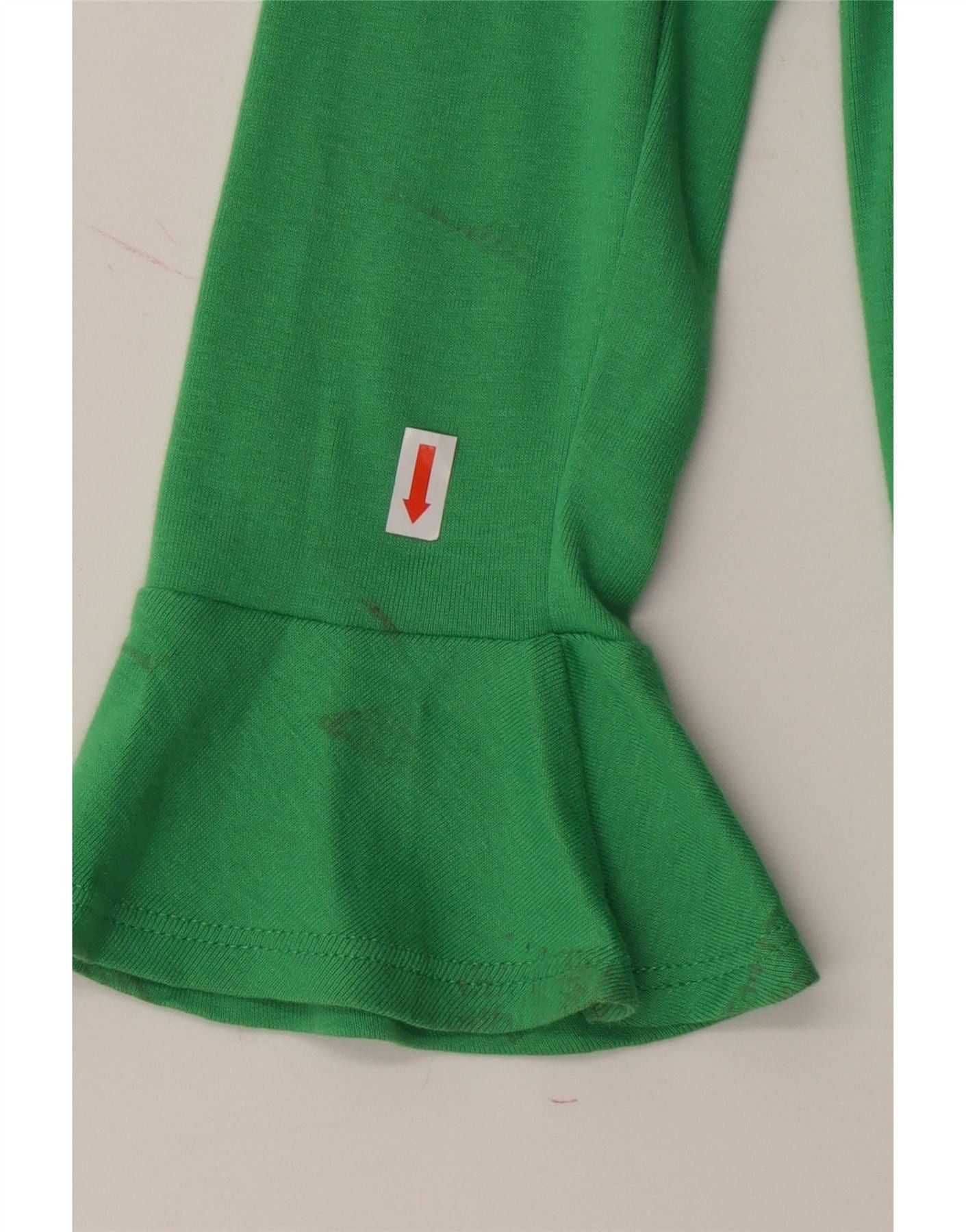 Ralph Lauren Womens 3/4 Sleeve Boat Neck Jumper Sweater UK 8 Small Green Size S / US 4 / IT 40 - 3 Thumbnail