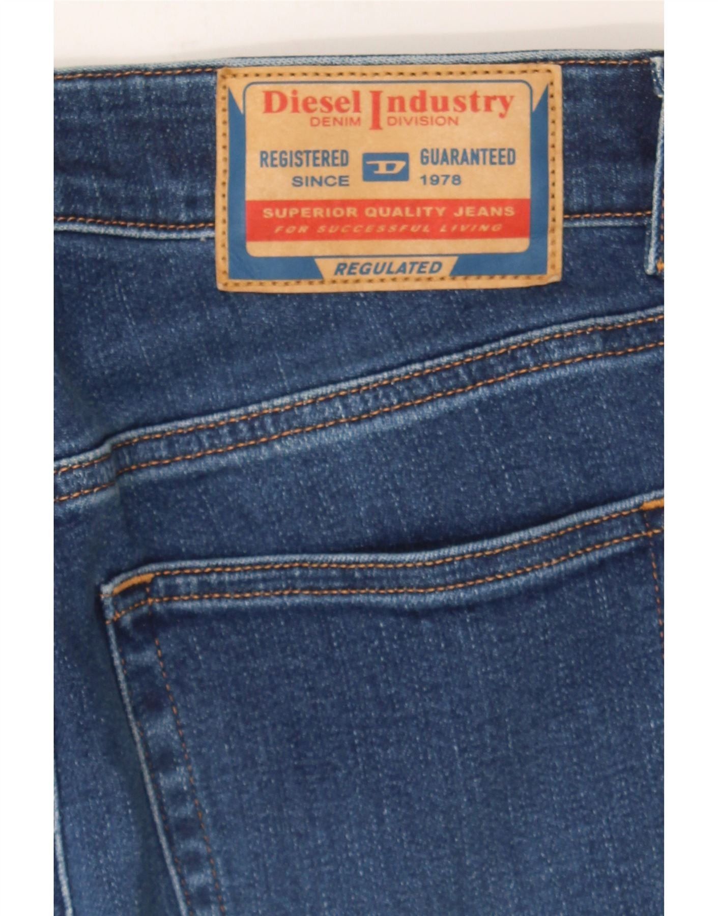 Diesel Womens Skinny Jeans W28 L26 Blue Cotton Size 42" / US 20 - 3 Thumbnail