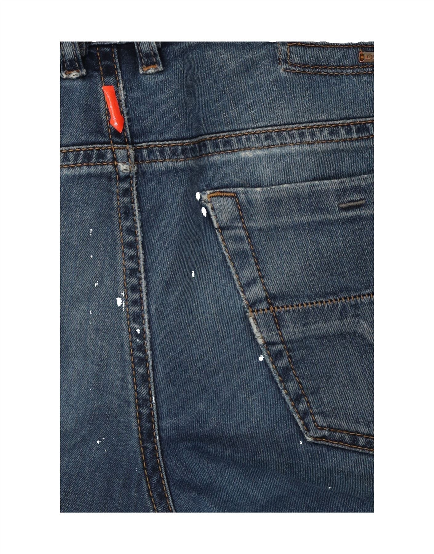 Diesel Womens Thommer Slim Skinny Jeans W29 L32 Blue Cotton Size 42" / US 20 - 5 Thumbnail