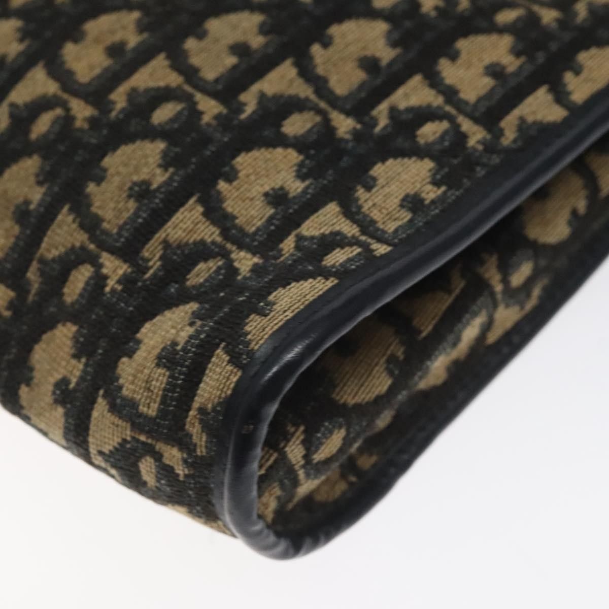 Dior Christian Dior Vintage Trotter Shoulder Bag Canvas Size ONE SIZE - 9 Thumbnail