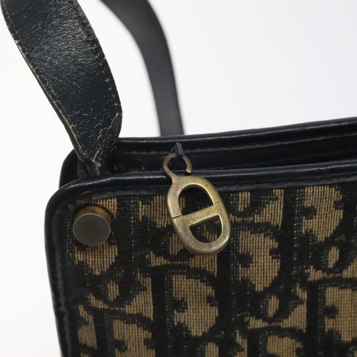 Dior Christian Dior Vintage Trotter Shoulder Bag Canvas Size ONE SIZE - 13 Thumbnail