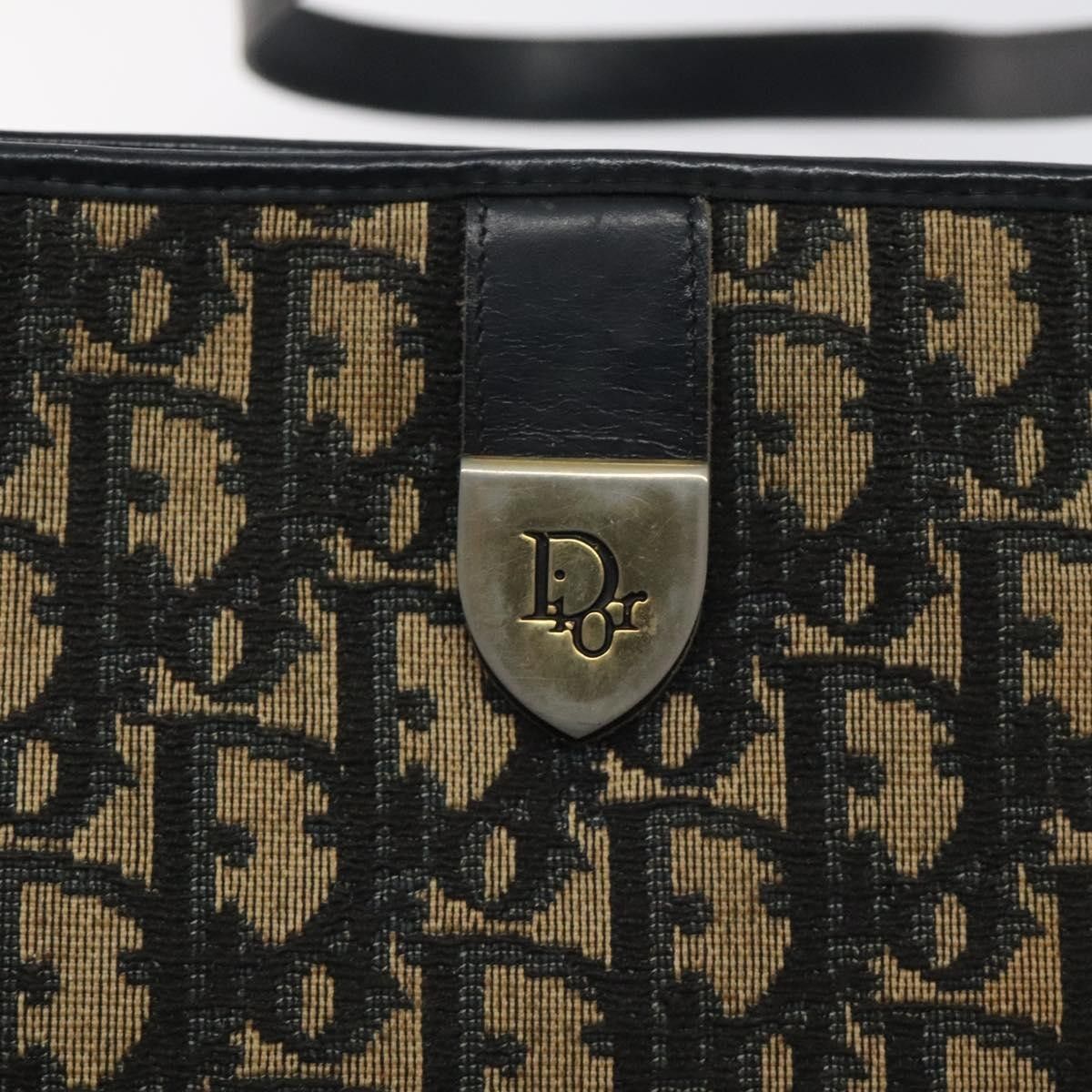 Dior Christian Dior Vintage Trotter Shoulder Bag Canvas Size ONE SIZE - 12 Thumbnail