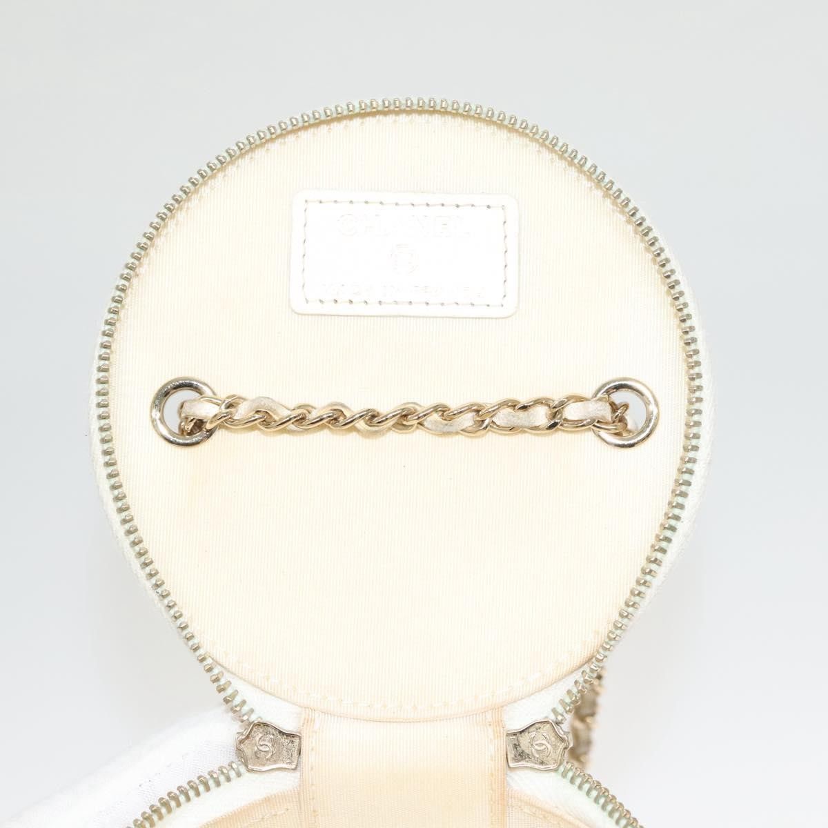 Chanel Chanel CC Round Vanity Case with Chain Quilted Lambskin Size ONE SIZE - 6 Thumbnail